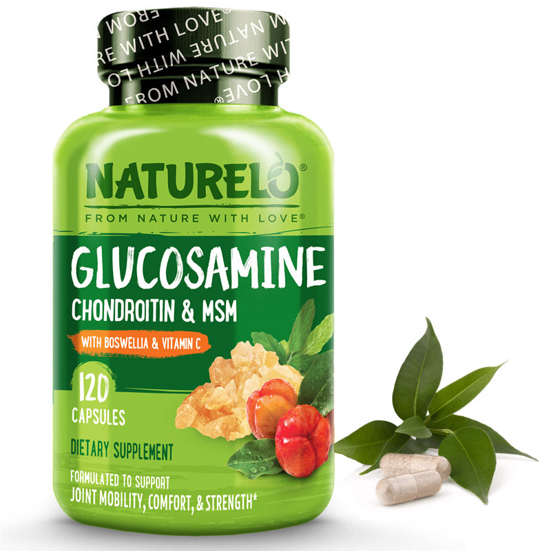 Glucosamin Chondroitin MSM + Vitamin C – 600 Tabletten, 3000 Mg, Für Gelenke & Fitness