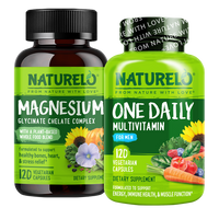 Men's One Daily Multivitamin & Magnesium Glycinate Complex Bundle