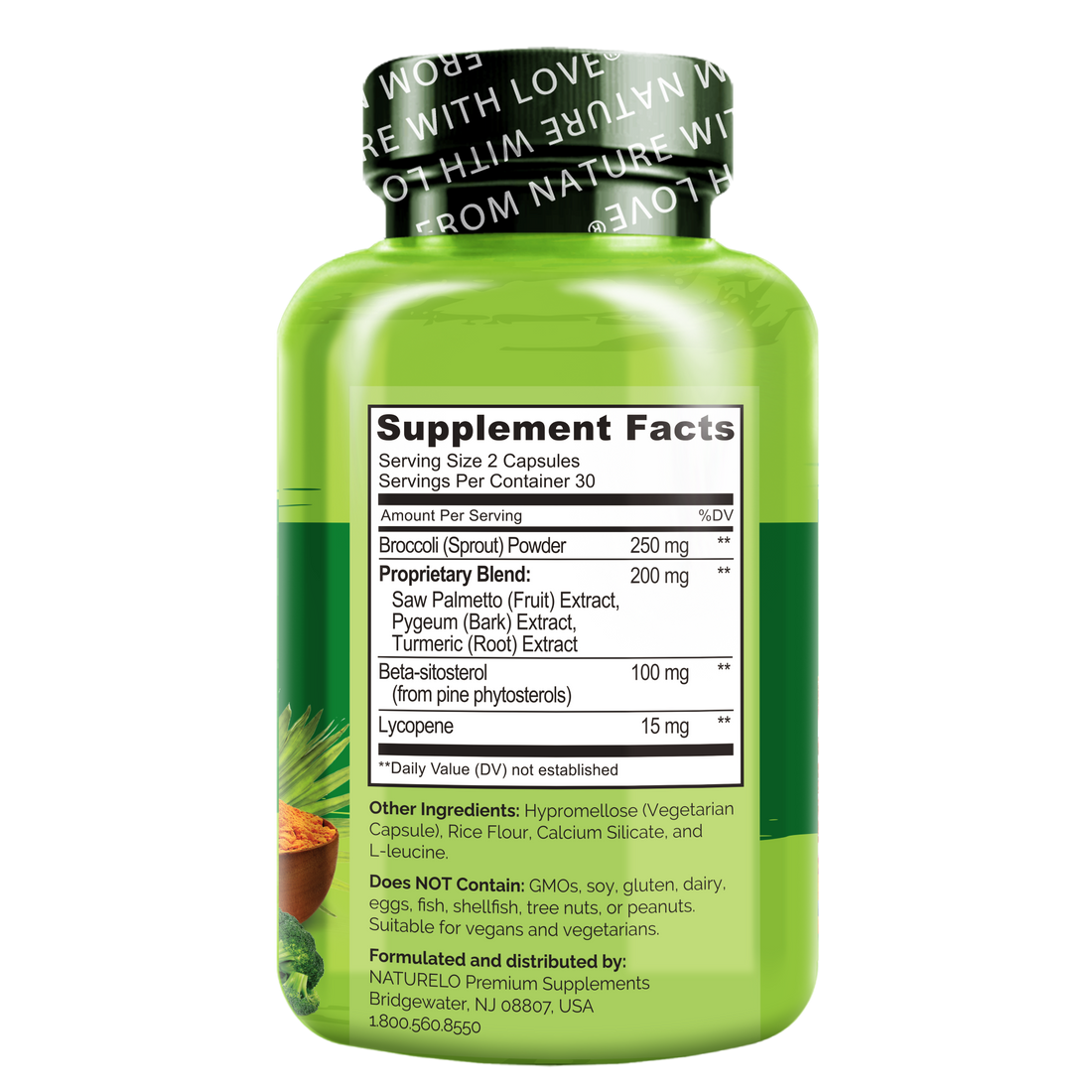 Prostate & Urinary Health Supplement with Saw Palmetto
