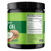 Organic Coconut Oil, Extra Virgin, Cold-Pressed & Unrefined Cooking Oil