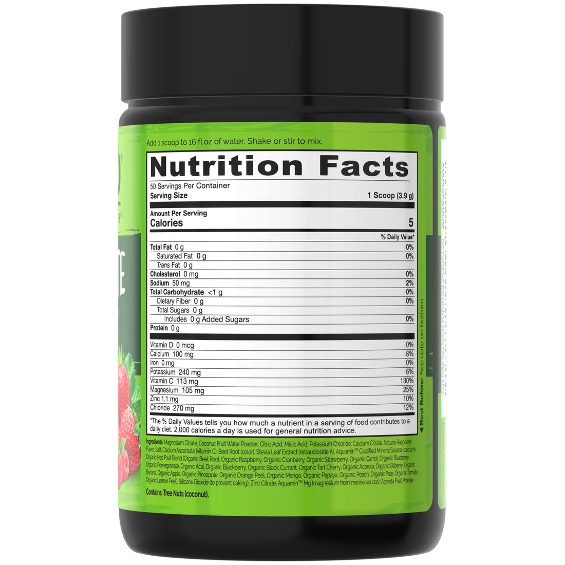 Electrolyte Hydration Drink Mix