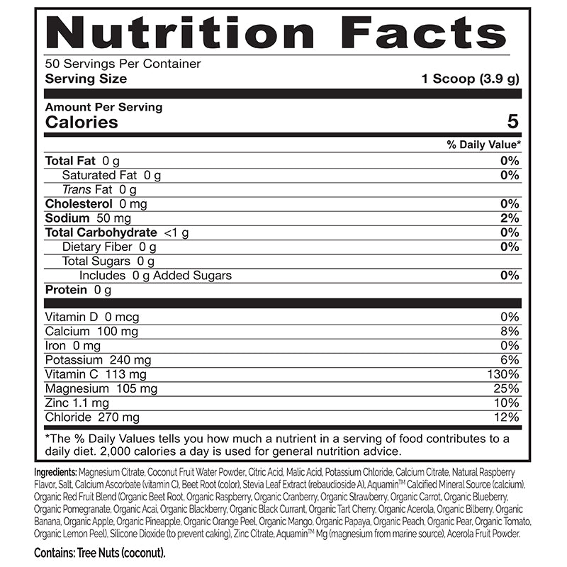 Electrolyte Hydration Drink Mix