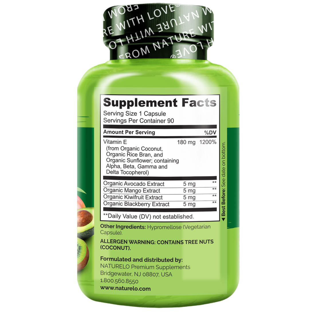 Plant-Based Vitamin E Supplement