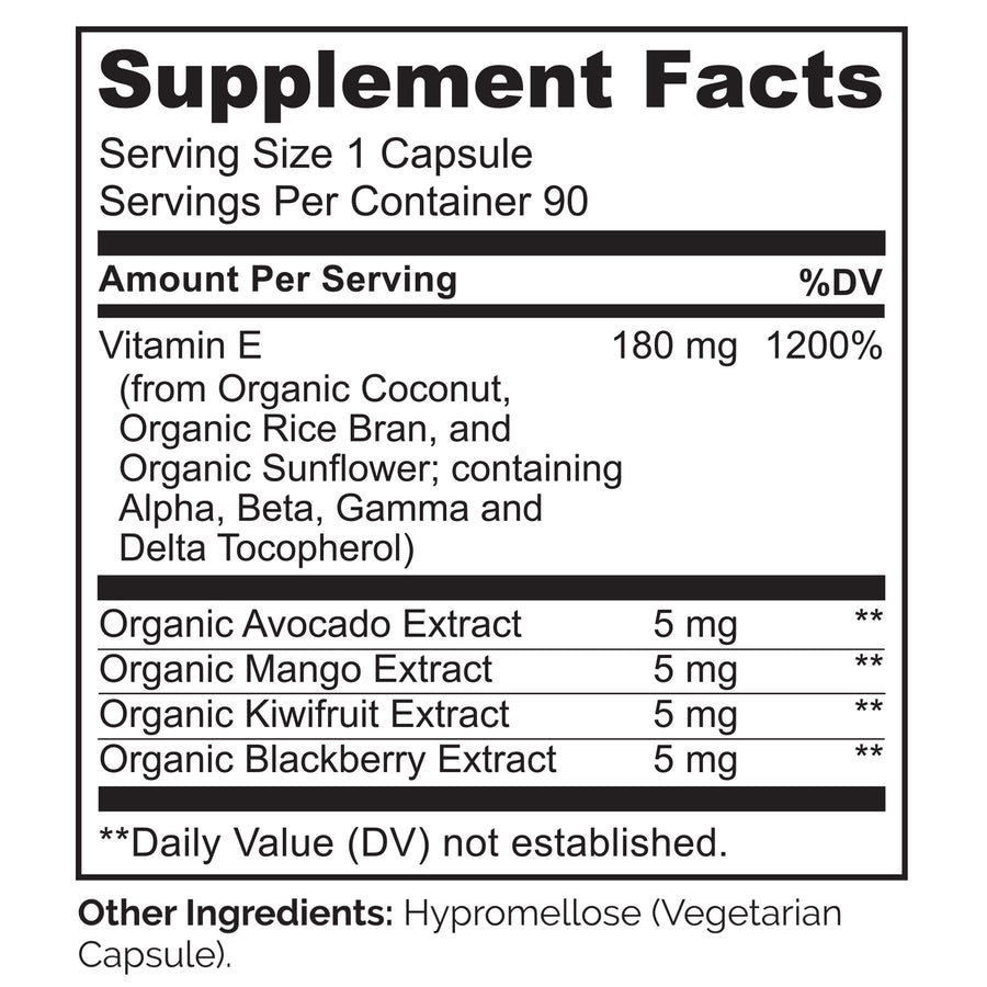 Plant-Based Vitamin E Supplement