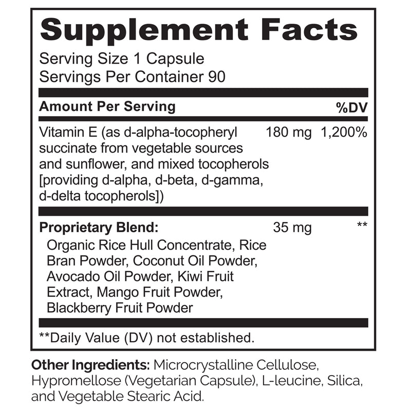 Plant-Based Vitamin E Supplement