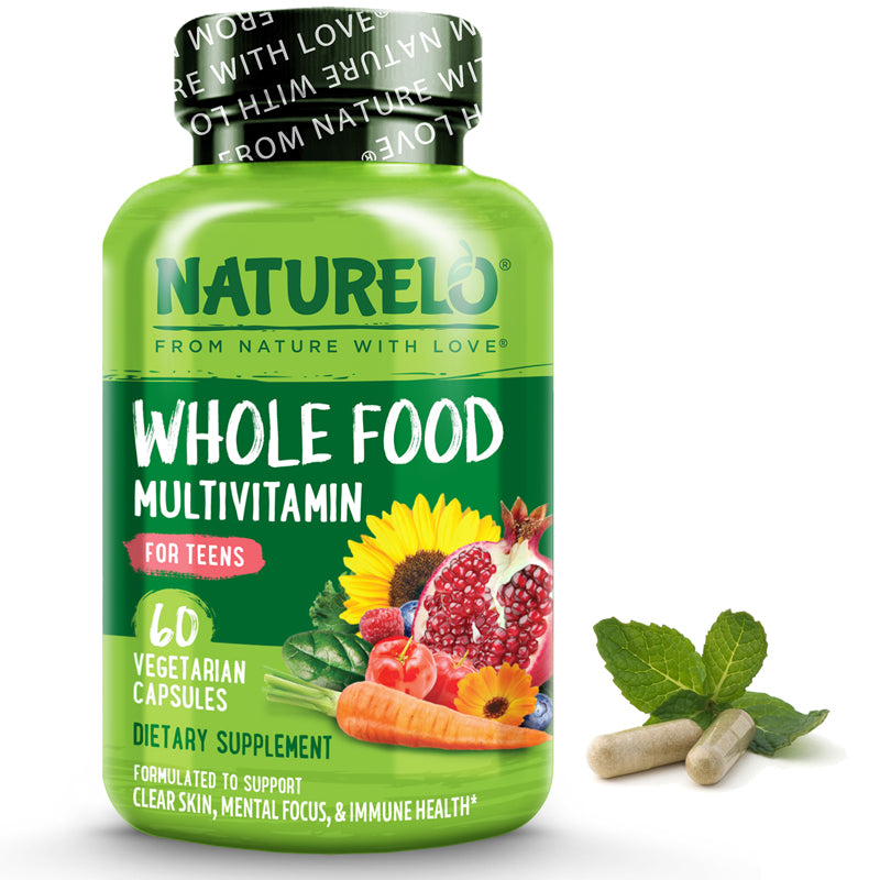 NATURELO Whole Food Multivitamin for Teens