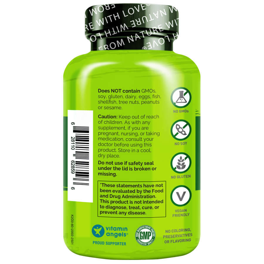 Whole Food Vegan Zinc Complex Supplement