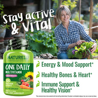 One Daily Multivitamin for Women Over 50 - Vegan Friendly, Plant-Based, Whole Food Vitamin