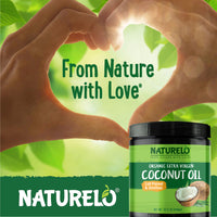 Organic Coconut Oil, Extra Virgin, Cold-Pressed & Unrefined Cooking Oil