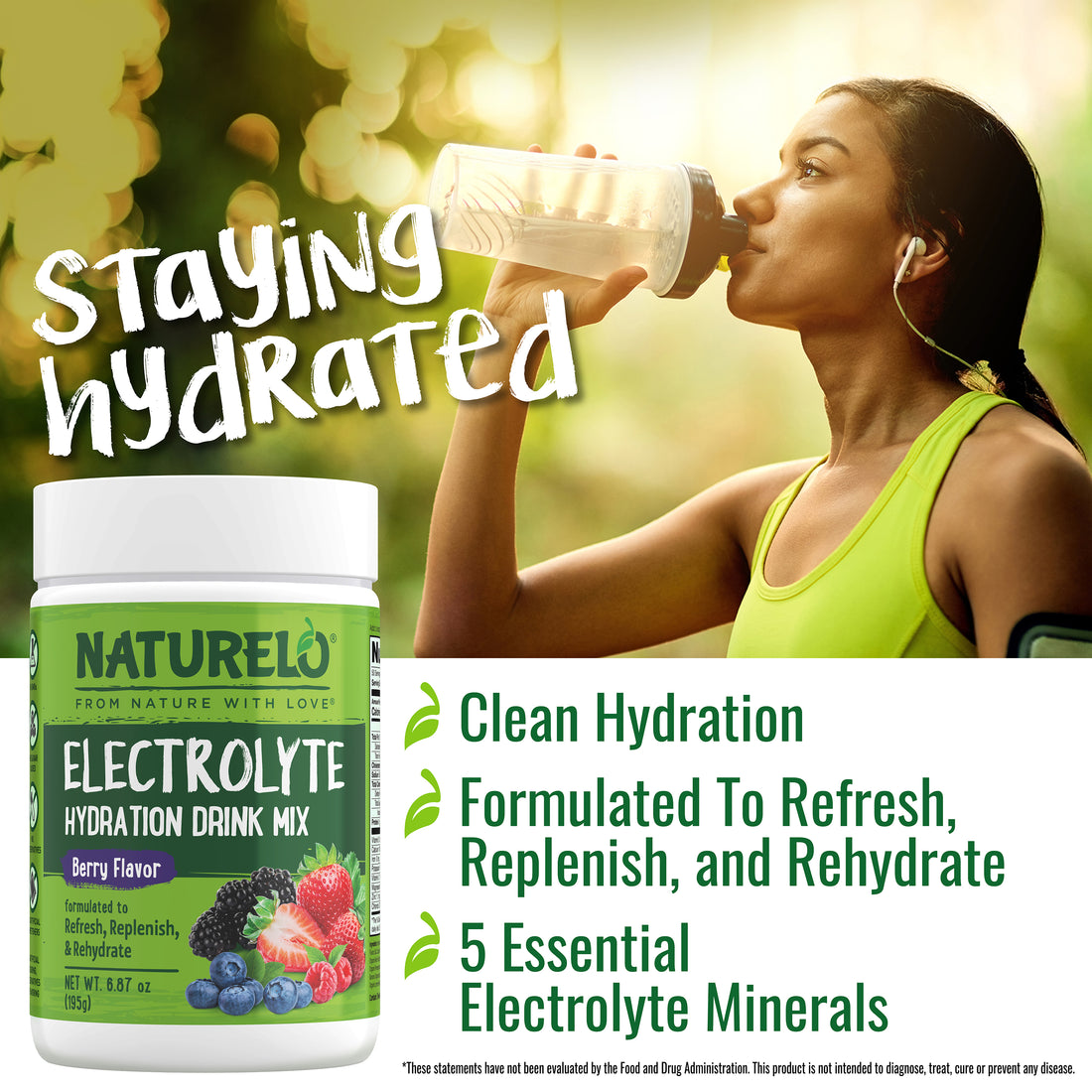 Electrolyte Hydration Drink Mix