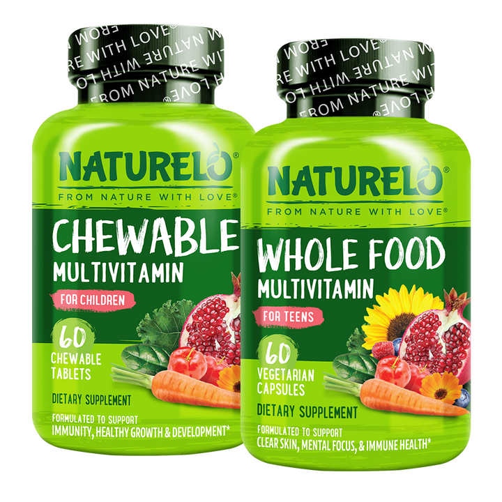Whole Food Multivitamins & Supplements – NATURELO Premium Supplements