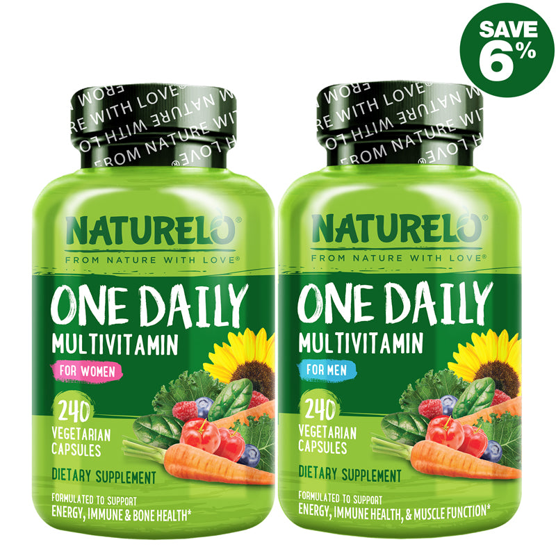 One Daily Adult One Daily Multivitamin Bundles – NATURELO Premium Supplements