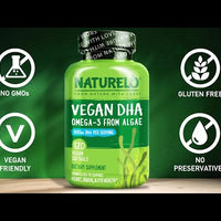 Vegan DHA Supplement with Omega-3 from Algae