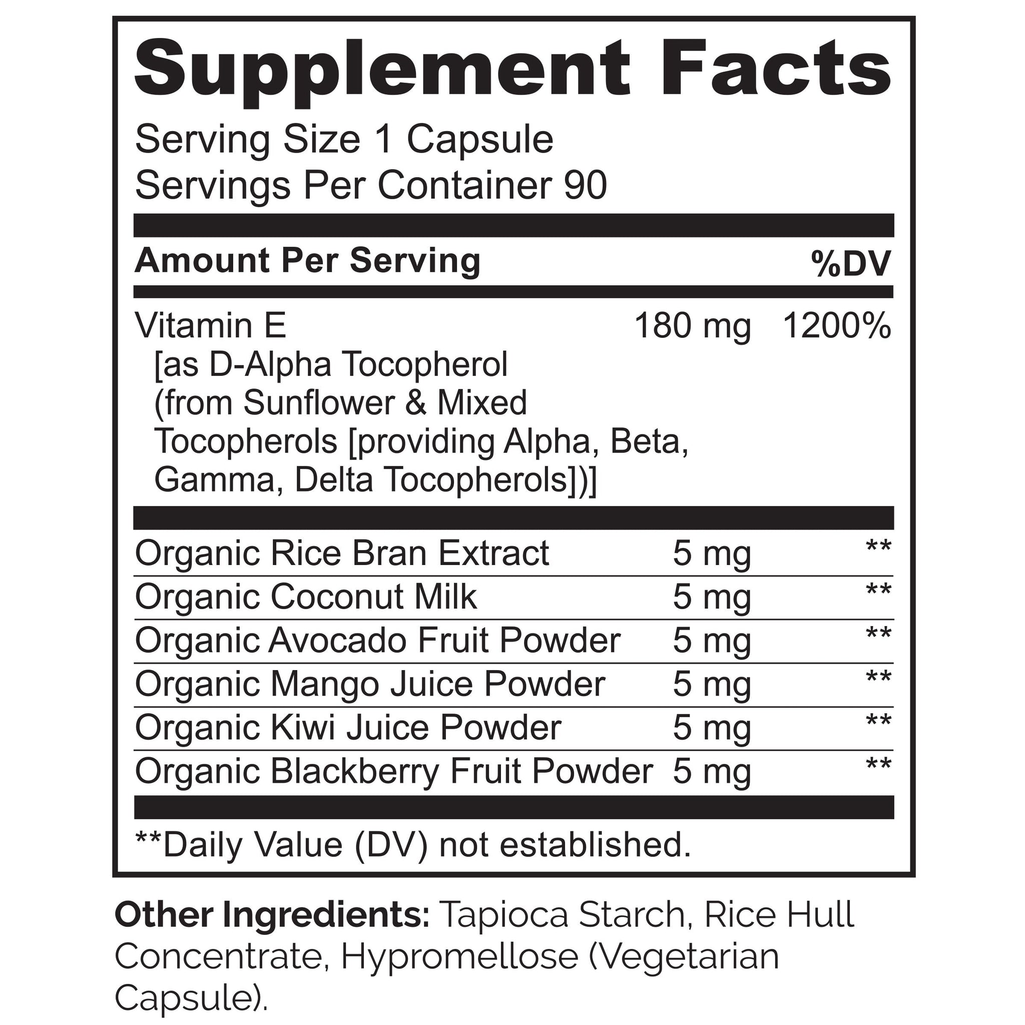 Plant-Based Vitamin E Supplements | Vegan Friendly | Naturelo Premium ...